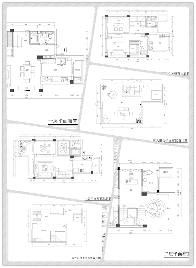 十六山房平面布置方案-图1